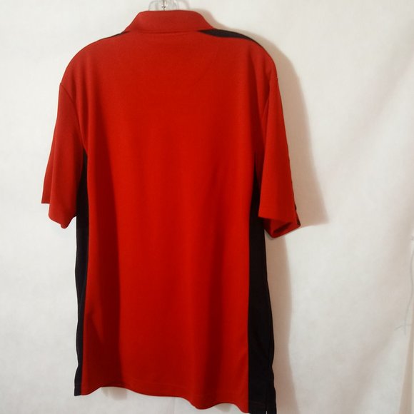 PGA Tour Polo GOLF shirt red/black large - Picture 3 of 5